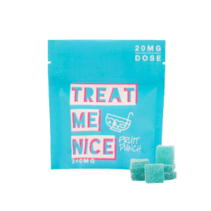 Treat Me Nice (240mg) THC Gummies – Fruit Punch