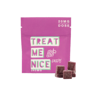 Treat Me Nice (240mg) THC Gummies – Grape