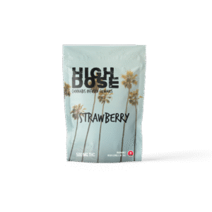 High Dose 500mg THC Gummy – Strawberry