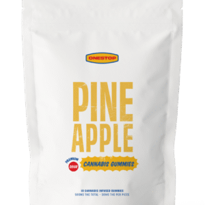 OneStop – Sour Pineapple 500mg THC Gummies