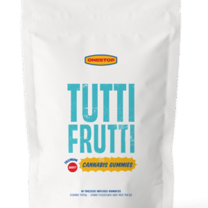 OneStop – Tutti Frutti 500mg 1:1 THC/CBD Gummies