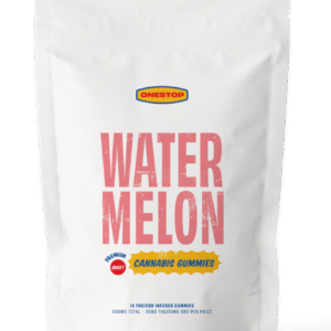 OneStop – Watermelon 500mg 1:1 THC/CBD Gummies