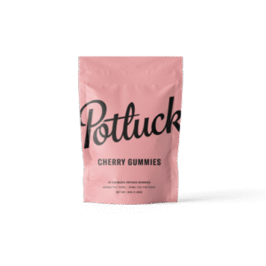 Potluck Edibles 200mg THC Gummies – Cherry