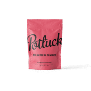 Potluck Edibles 200mg THC Gummies – Strawberry