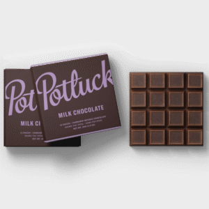 Potluck Edibles 300mg THC Chocolate – Milk Chocolate